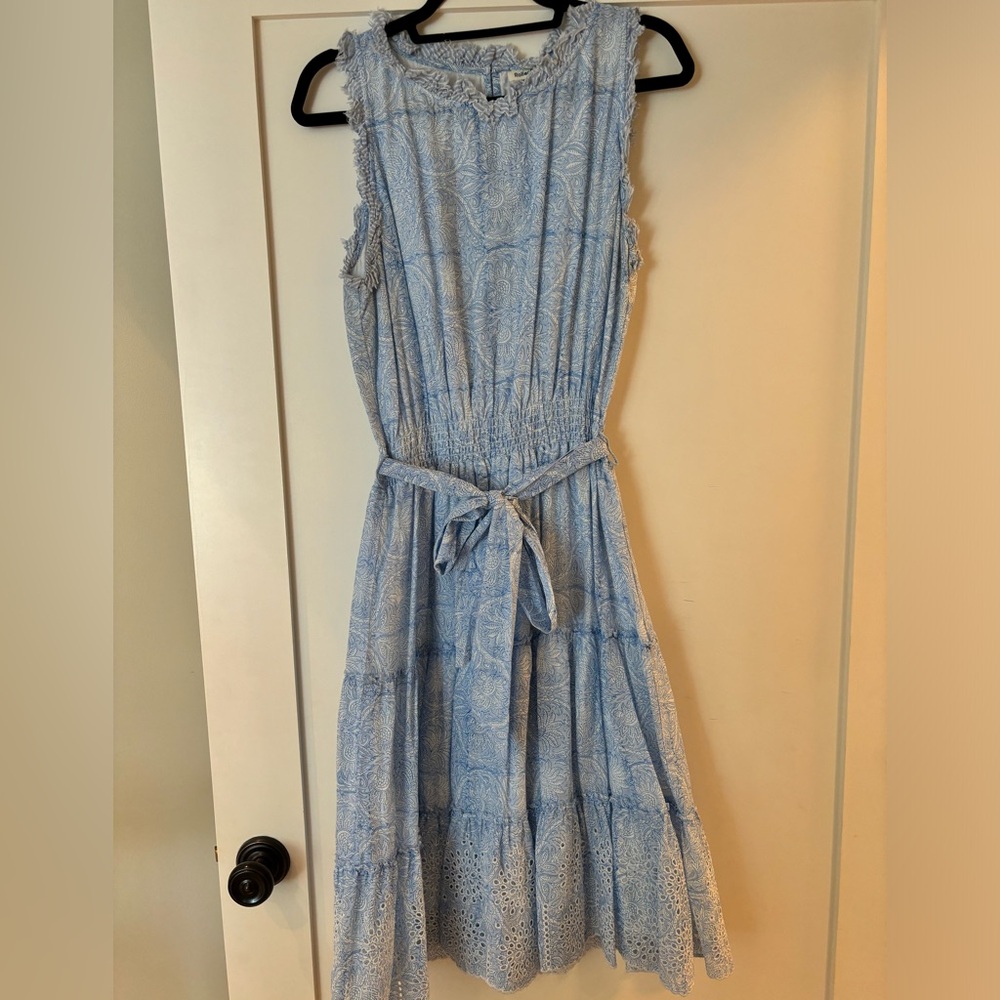 Roller Rabbit Blue Patterned Dress - image 1